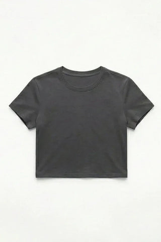 Crop Fit Tee For Women