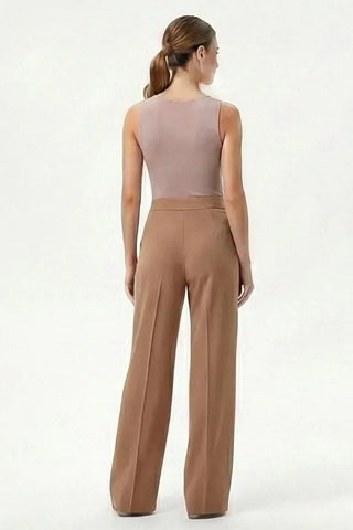 Wide-Leg Tailored Trousers for Women