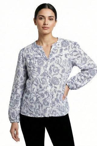 Floral Printed Blouse For Women