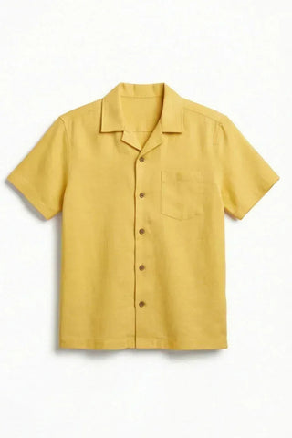 Button-Down Shirt for Boys - Yellow
