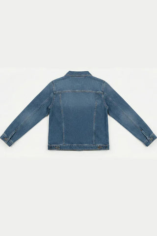 Denim Jacket For Women - Mid Blue