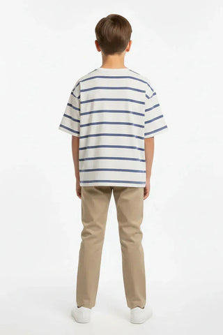 Striped Pocket T-Shirt for Boy