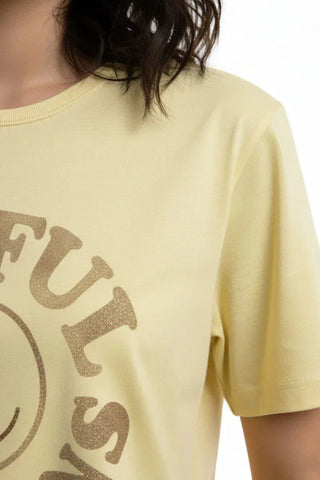 Printed Crop T-Shirt For Women