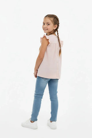 Sleeveless Ruffle Top for Girl