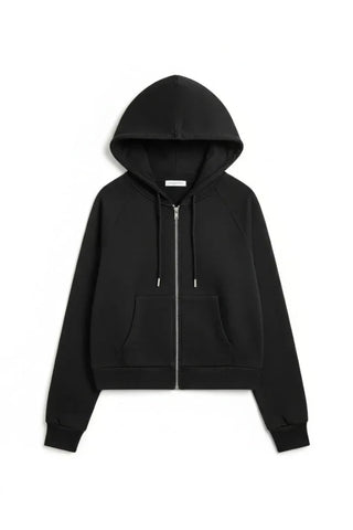 Zip-Up Hoodie Jacket for Women