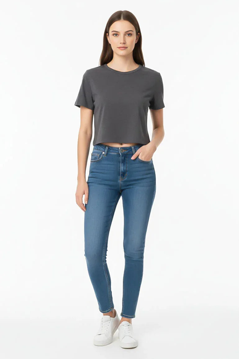 Crop Fit Tee For Women