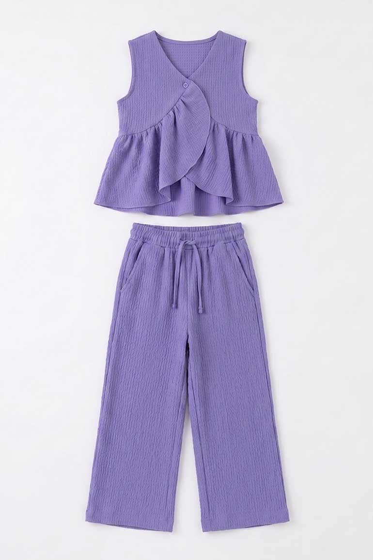  RUFFLED CO-ORD SET FOR BABY GIRL   MEME