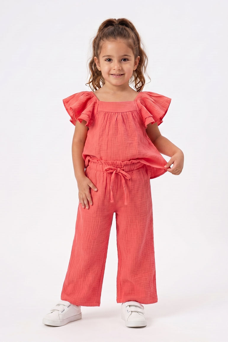  RUFFLED CO-ORD SET FOR BABY GIRL   MEME