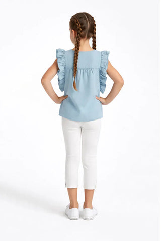 Denim Top for Girl