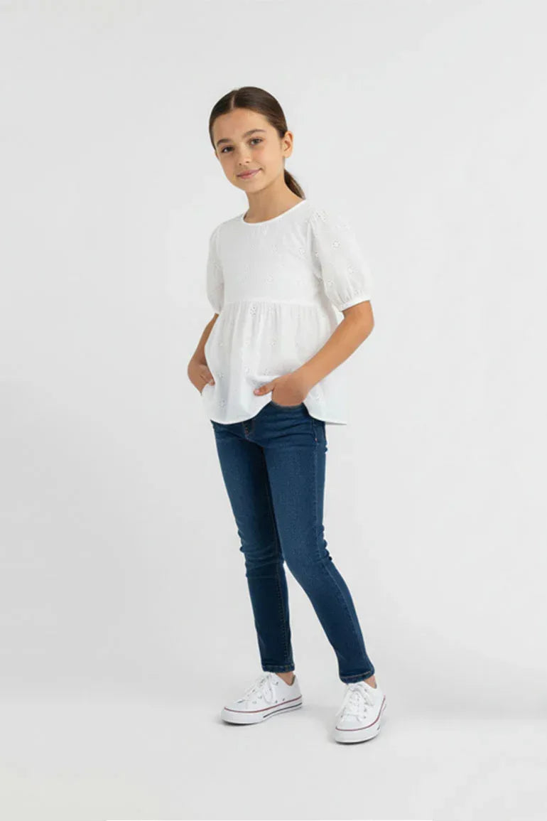 Solid Blouse For Girl