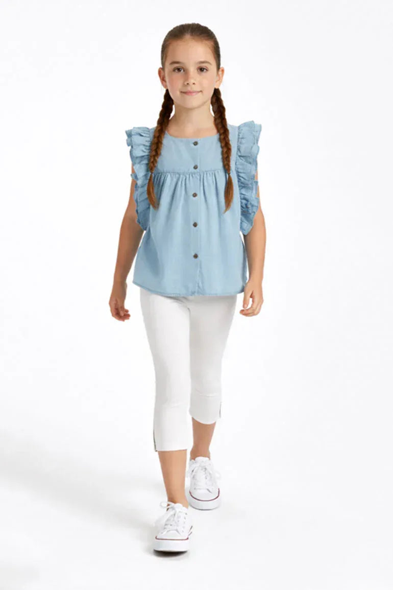 Denim Top for Girl