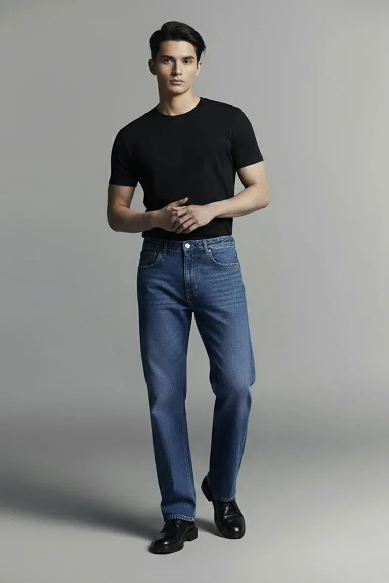 Straight Fit Jeans For Men