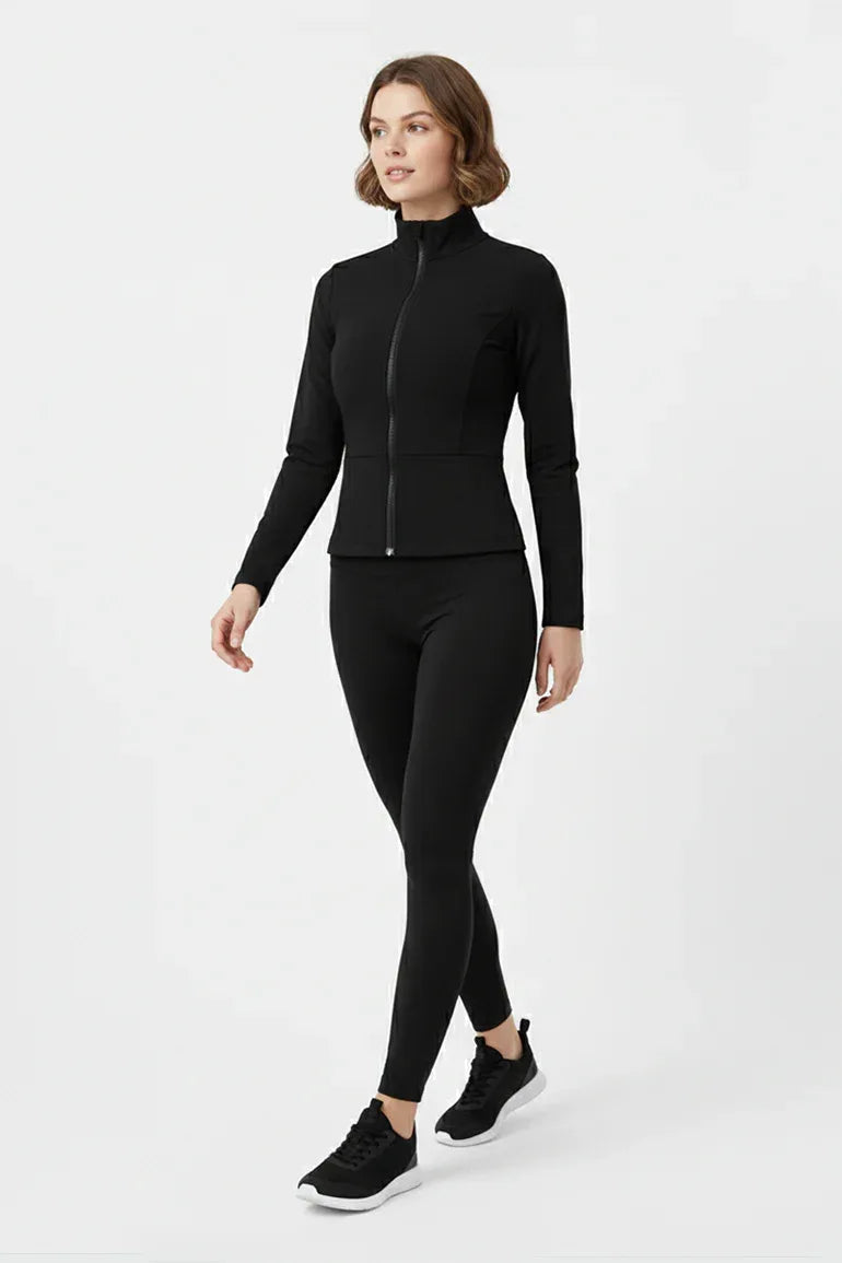 Zip-Up Activewear Jacket For Women