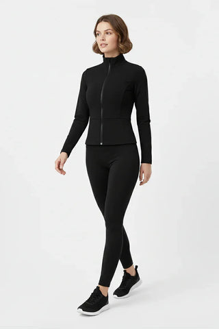 Zip-Up Activewear Jacket For Women