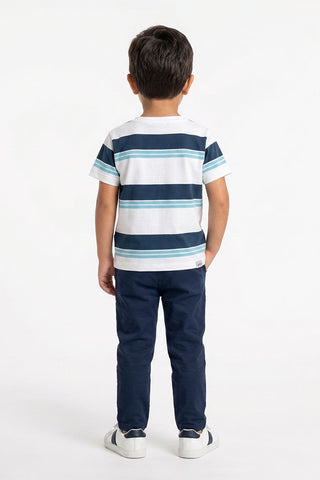  STRIPED T-SHIRT FOR BABY BOY   MEME