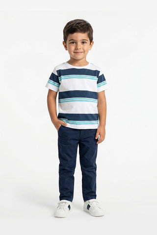  STRIPED T-SHIRT FOR BABY BOY   MEME
