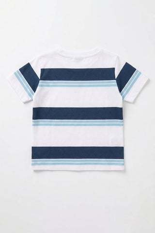  STRIPED T-SHIRT FOR BABY BOY   MEME
