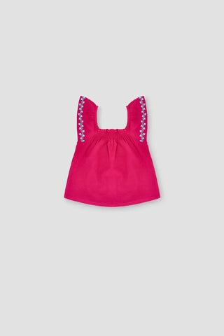 Solid Blouse For Girl