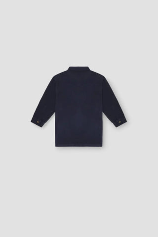 Solid Button Down Shirt For Boy