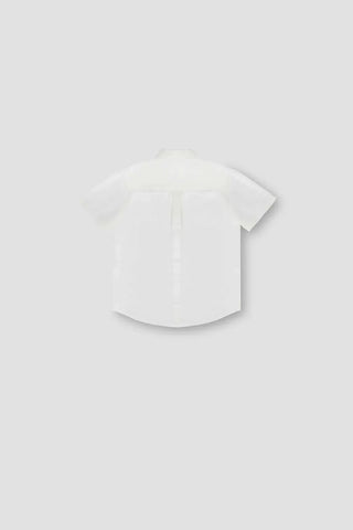 Solid Button Down Shirt For Boy