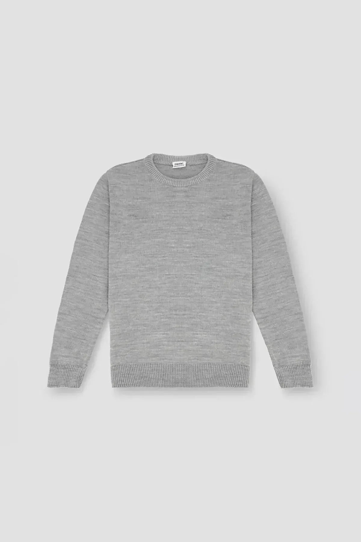 Solid Crew Neck Sweater For Men