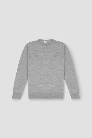 Solid Crew Neck Sweater For Men