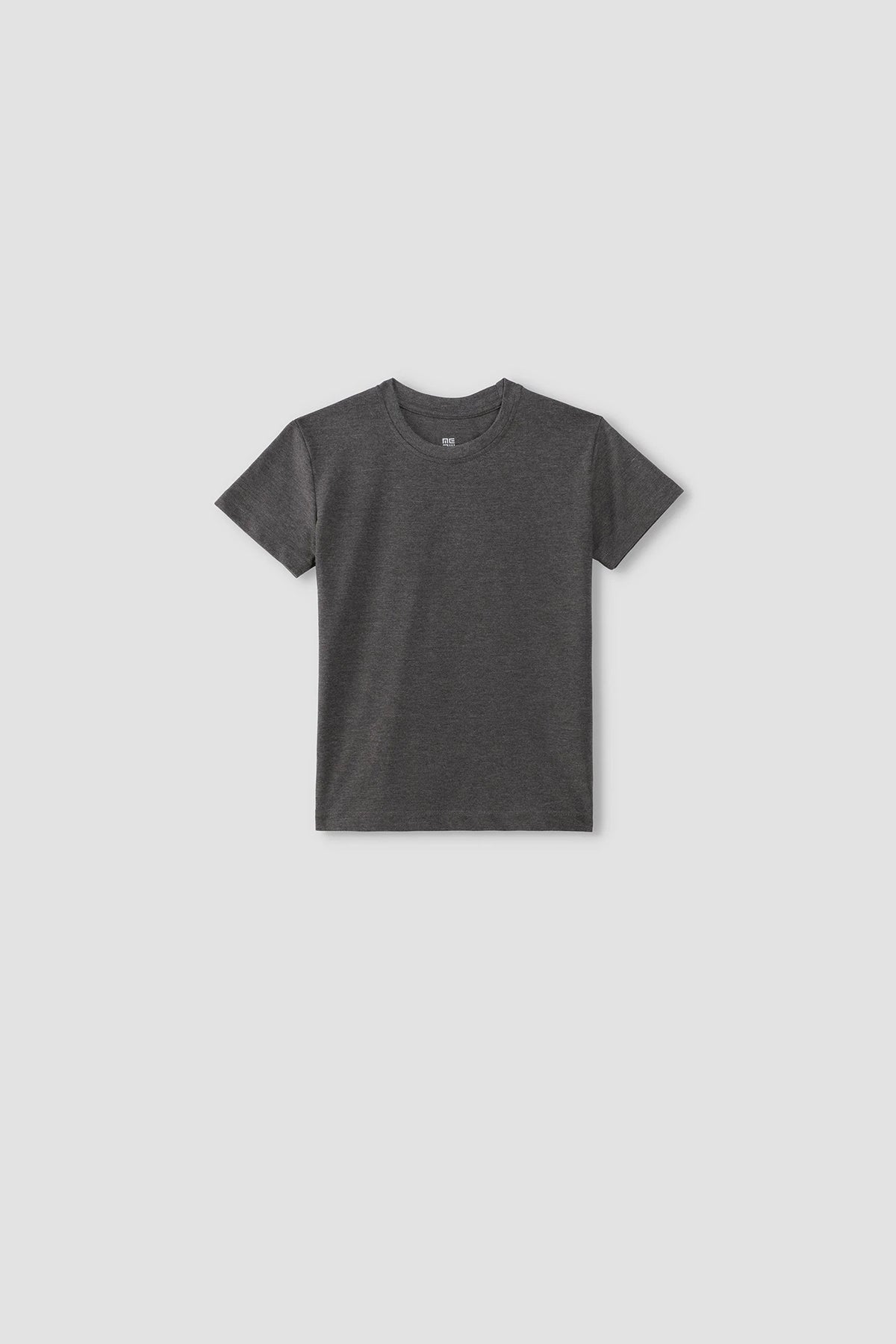 Solid Crew Neck T-Shirt For Boy