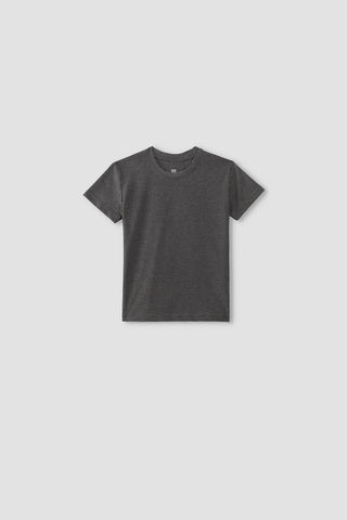 Solid Crew Neck T-Shirt For Boy