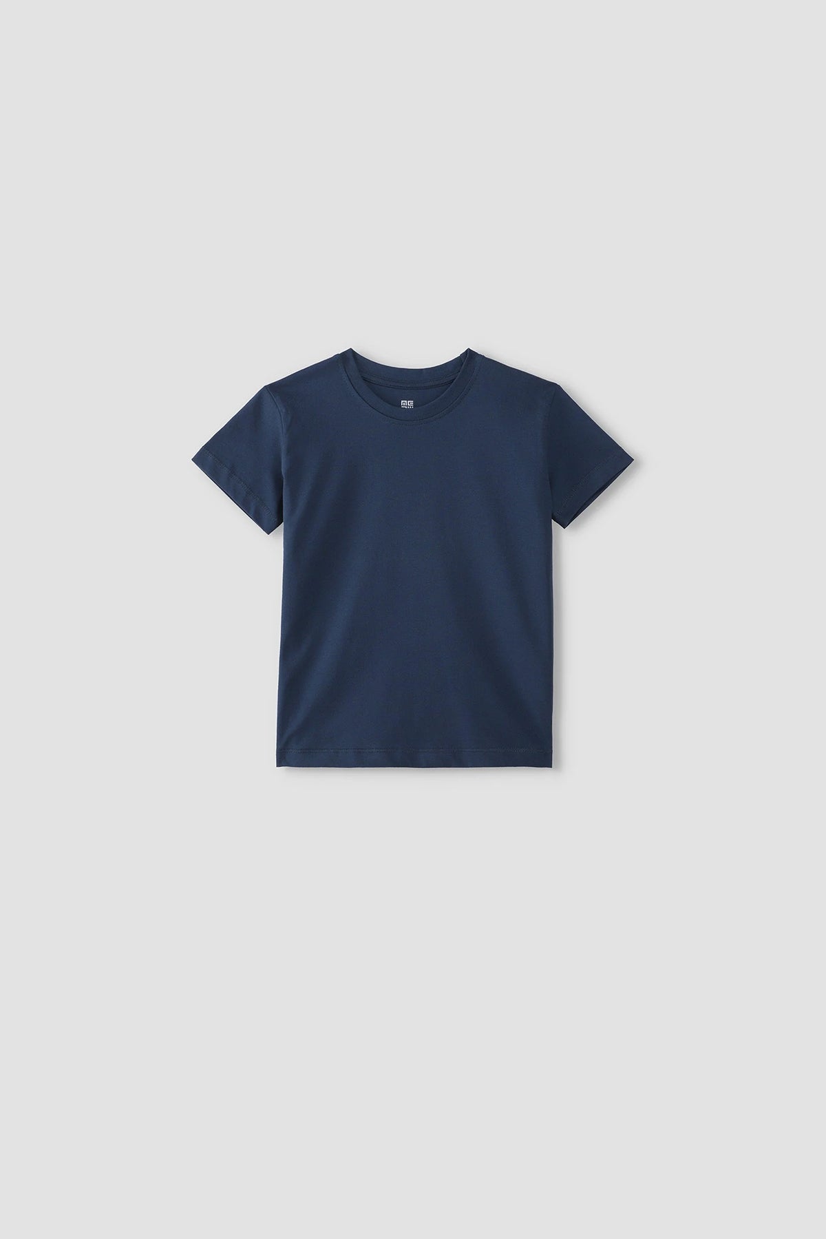 Solid Crew Neck T-Shirt For Boy