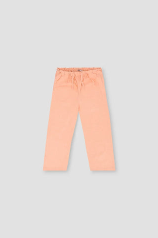 Solid Linen Trouser For Girl