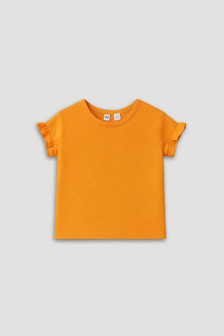 Solid T-Shirt For Baby Girl