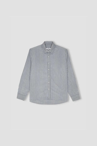 Stripe Shirt For Men - Grey - MEME
