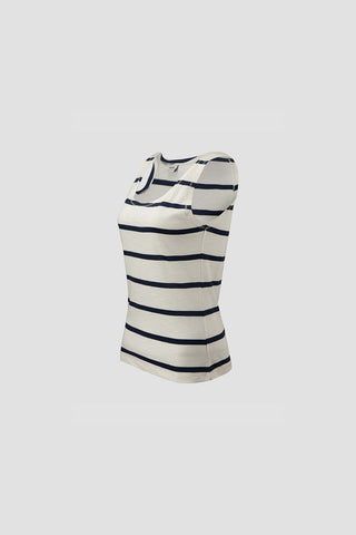 Stripe Tank Top For Women