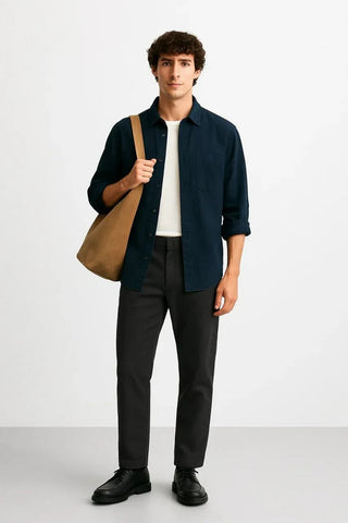 Regular-Fit Chinos Trouser For Men