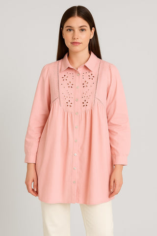 Embroidered Midi Dress For Women