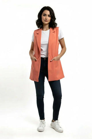 Long Vest Coat For Women