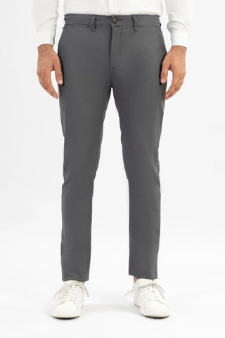 Basic Slim Fit Chinos For Men