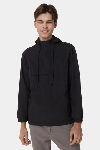 Pouch-Pocket Jacket For Men - Black