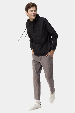 Pouch-Pocket Jacket For Men - Black