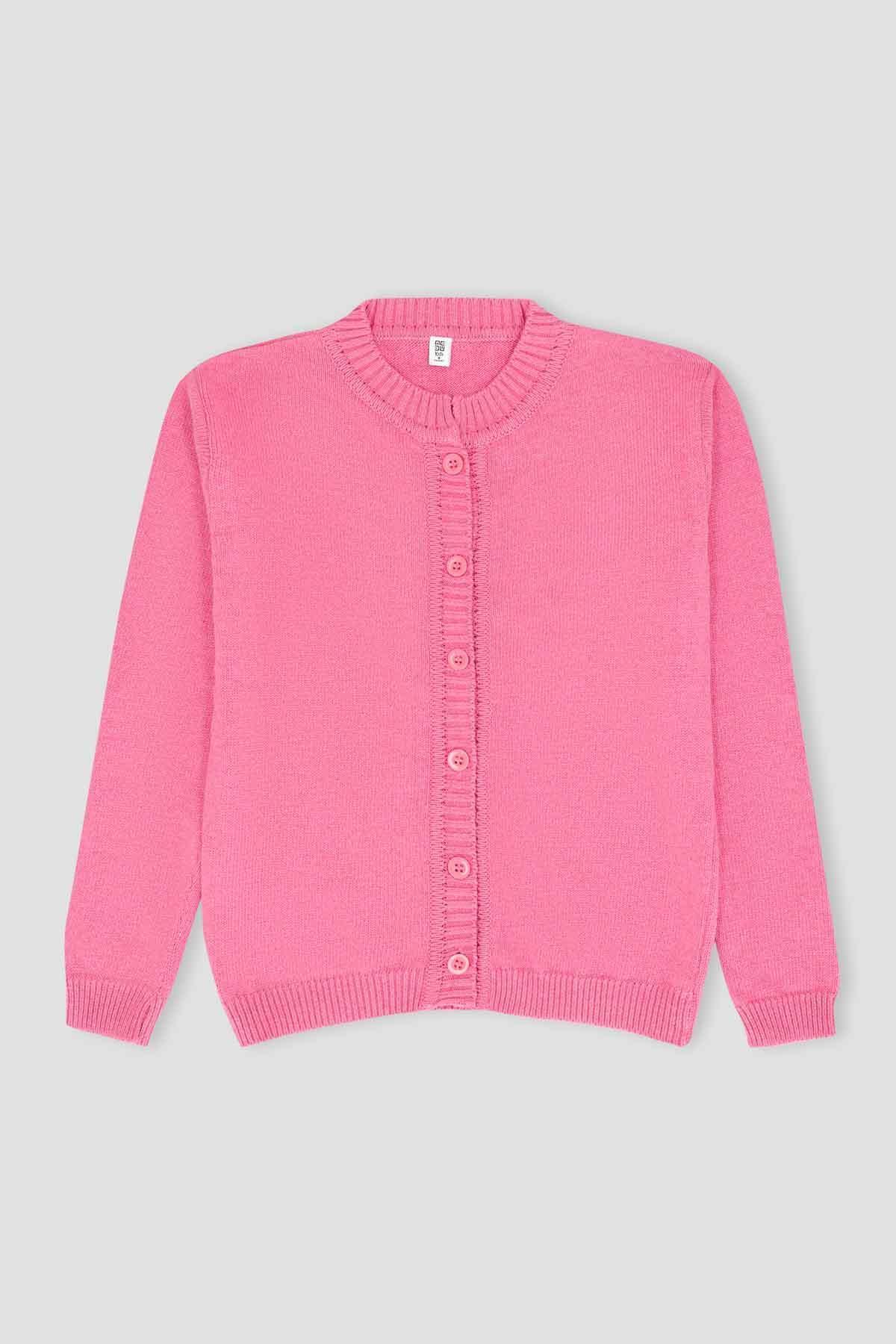 Solid Cardigan For Girl