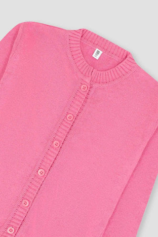 Solid Cardigan For Girl