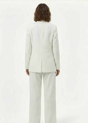 Blazer Co-Ord Set for Women - White