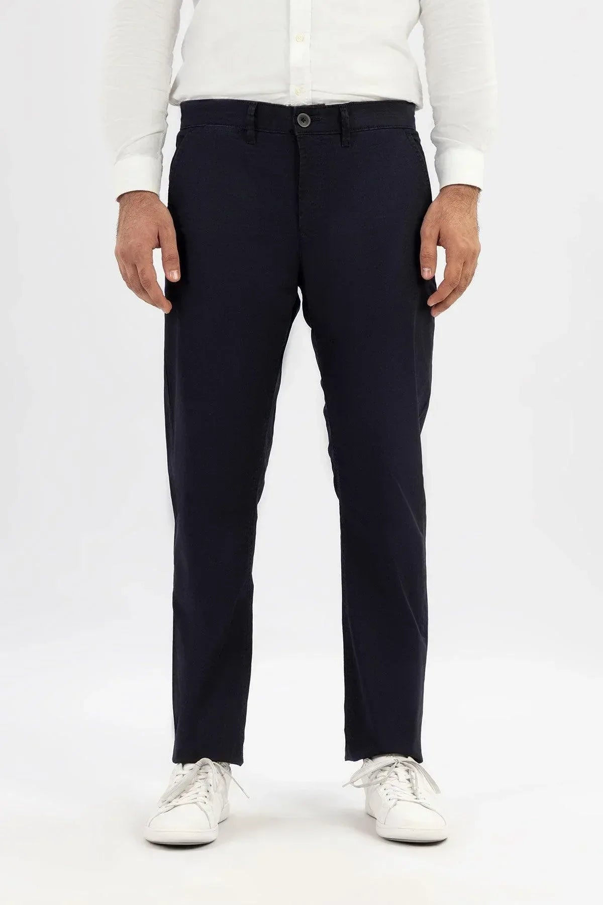 Regular-Fit Chino Trouser For Men - Navy