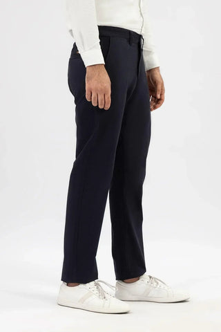 Regular-Fit Chino Trouser For Men - Navy