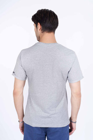 Crew Neck Basic T-Shirt For Men - Ghost - New Arrival - MEME