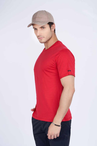 Crew Neck Basic T-Shirt For Men