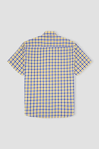 Check Half Sleeve Shirt For Men
