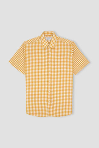 Check Half Sleeve Shirt For Men