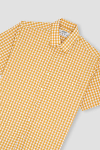 Check Half Sleeve Shirt For Men