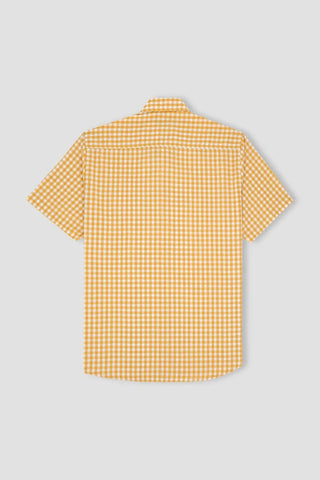 Check Half Sleeve Shirt For Men